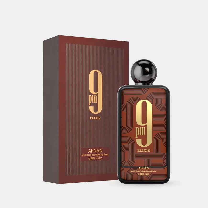 9PM ELIXIR EDP - 100 ML (3.4oz) DE AFNAN (NUEVO LANZAMIENTO)