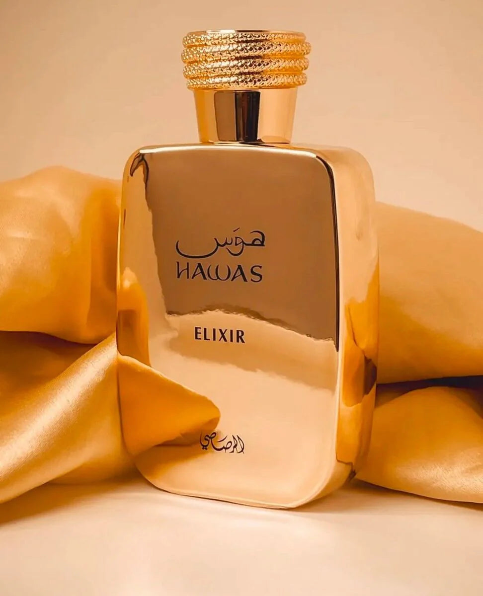 HAWAS ELIXIR MEN EDP - 100ML (3.4oz) BY RASASI