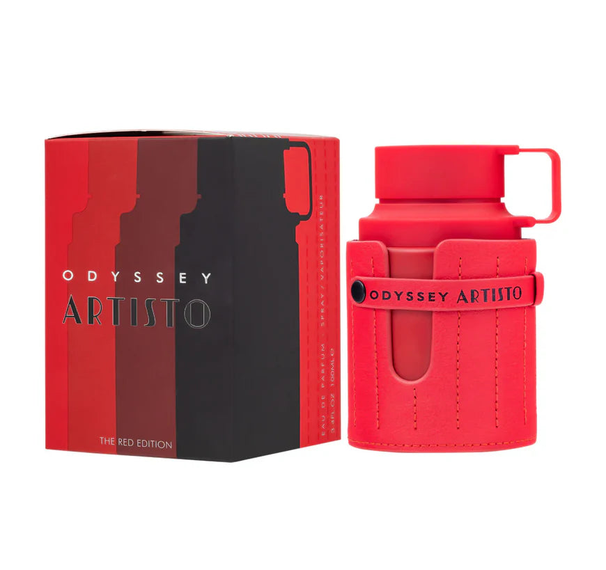 ODYSSEY ARTISTO THE RED EDITION EDP - 100 ml (3,4 oz) de ARMAF (NUEVO LANZAMIENTO/EDICIÓN LIMITADA)
