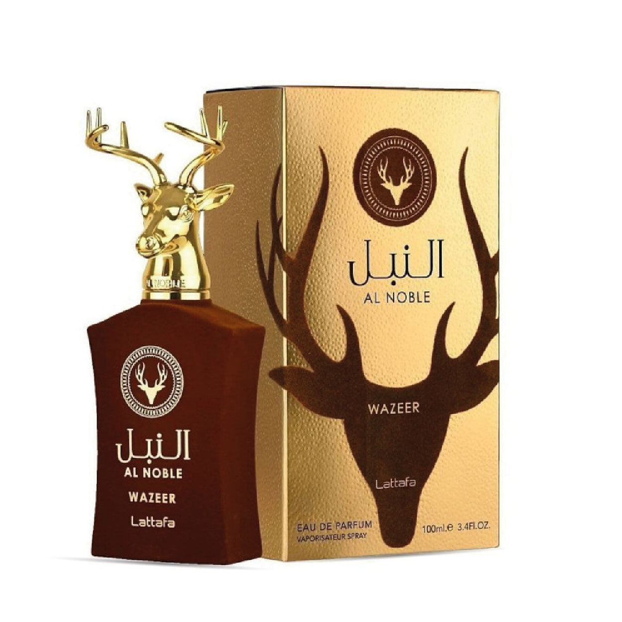 Al Noble Wazeer by Lattafa, 3.4 oz