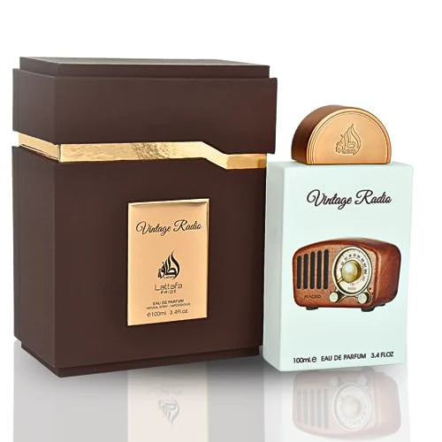 VINTAGE RADIO EDP UNISEX - 100 ML (3,4 oz) DE LATTAFA