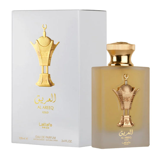 Al Areeq Gold EDP - 100mL (3.4 oz) by Lattafa Pride