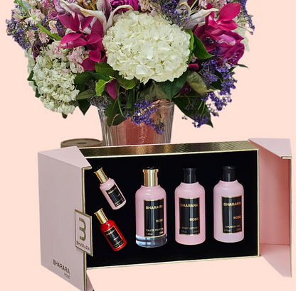 Bharara ROSE Luxury Gift Set 5 PC 3.4 Oz