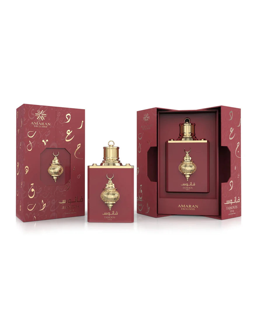 FANOOS SIRAJ UNISEX EDP - 100 ML (3.4oz) EXCLUSIVO DE AMARAN