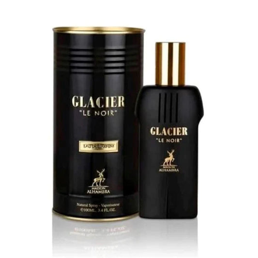 GLACIER LE NOIR MEN EDP - 100ML (3.40z) Por MAISON AL HAMBRA