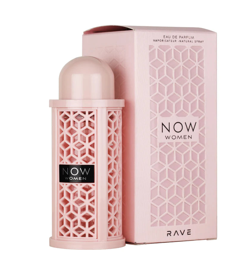 RAVE NOW PINK EDP WOMEN - 100ML (3.4 OZ) BY LATTAFA