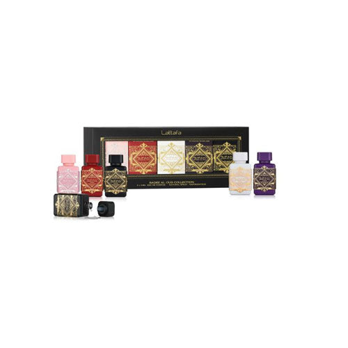 SET LATTAFA MINI BADEE AL OUD COLECFTION ( 5 PC ) 0.17 EDP